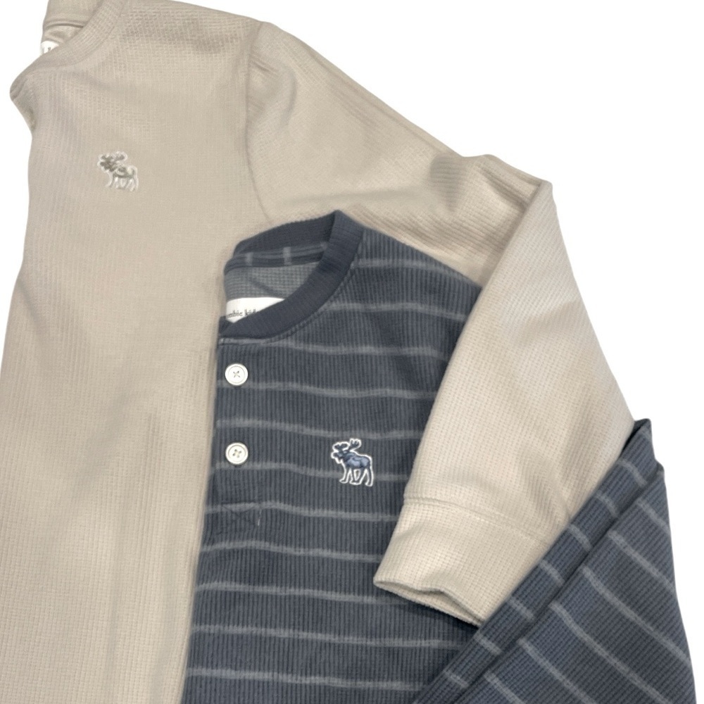 Boys Abercrombie Long Sleeve Shirts Size 7/8 - Picture 2 of 4